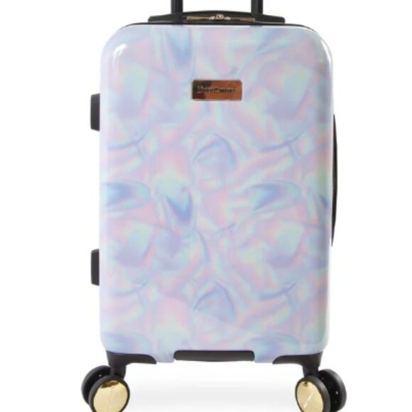 JUICY Couture Carry-On Hardside Spinner Luggage - Picture 1 of 3